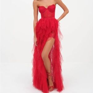 Bustier gown For love and Lemons